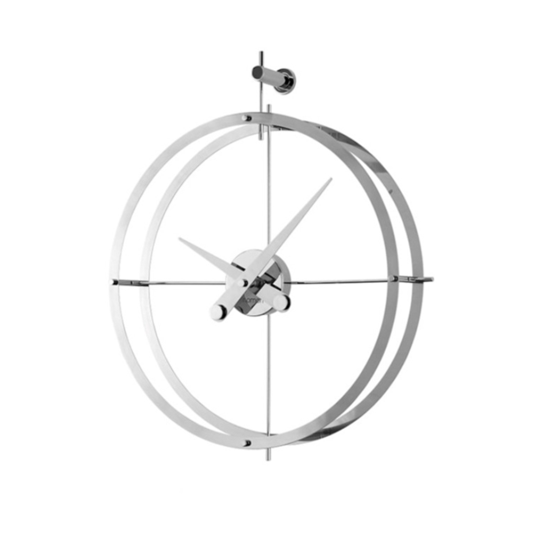 Dos Puntos (Silver) Wall Clock 도스푼토스 실버 벽시계
